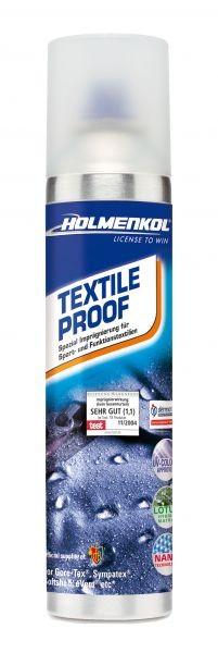 Holmenkol Imprägnierspray 'Textile Proof ' ▷ Segelbekleidung und  Bootszubehör