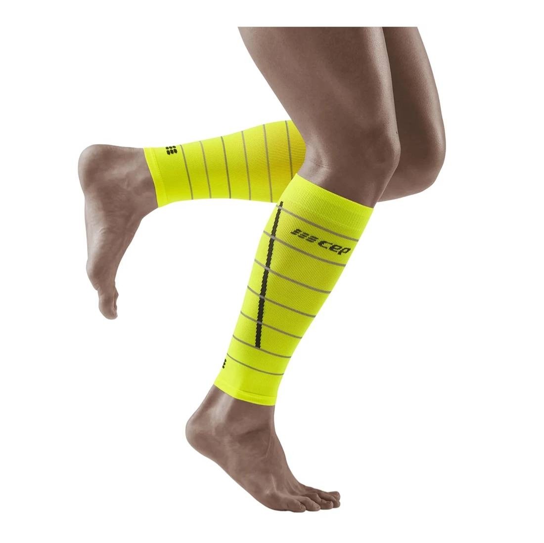 CEP ULTRALIGHT COMPRESSION CALF SLEEVES - Leg sleeves - carbon