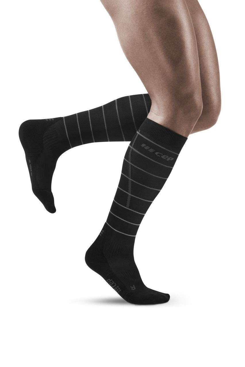 CEP The Run 4.0 Compression Sleeves, Black, Men