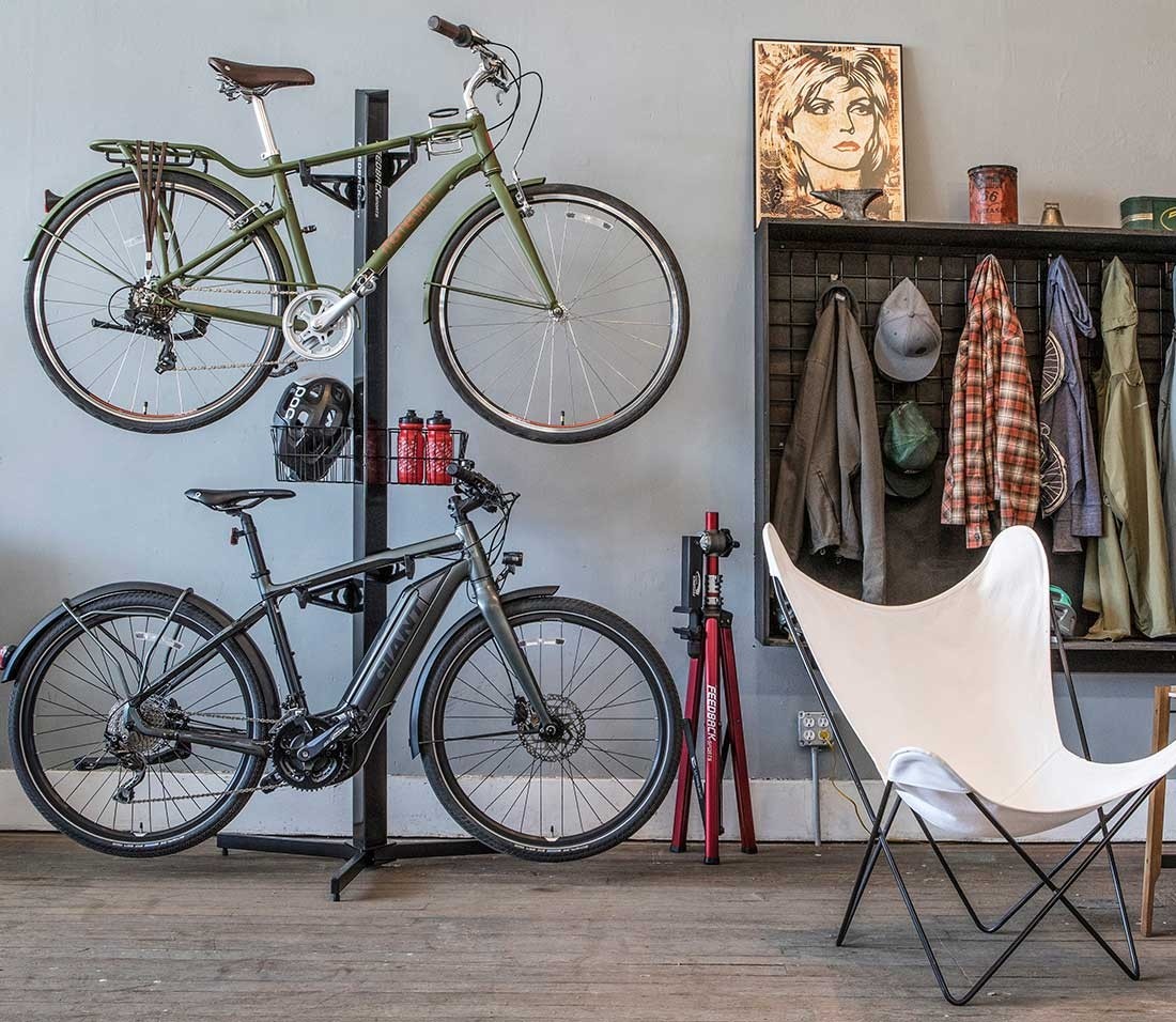 bicycle upright stand