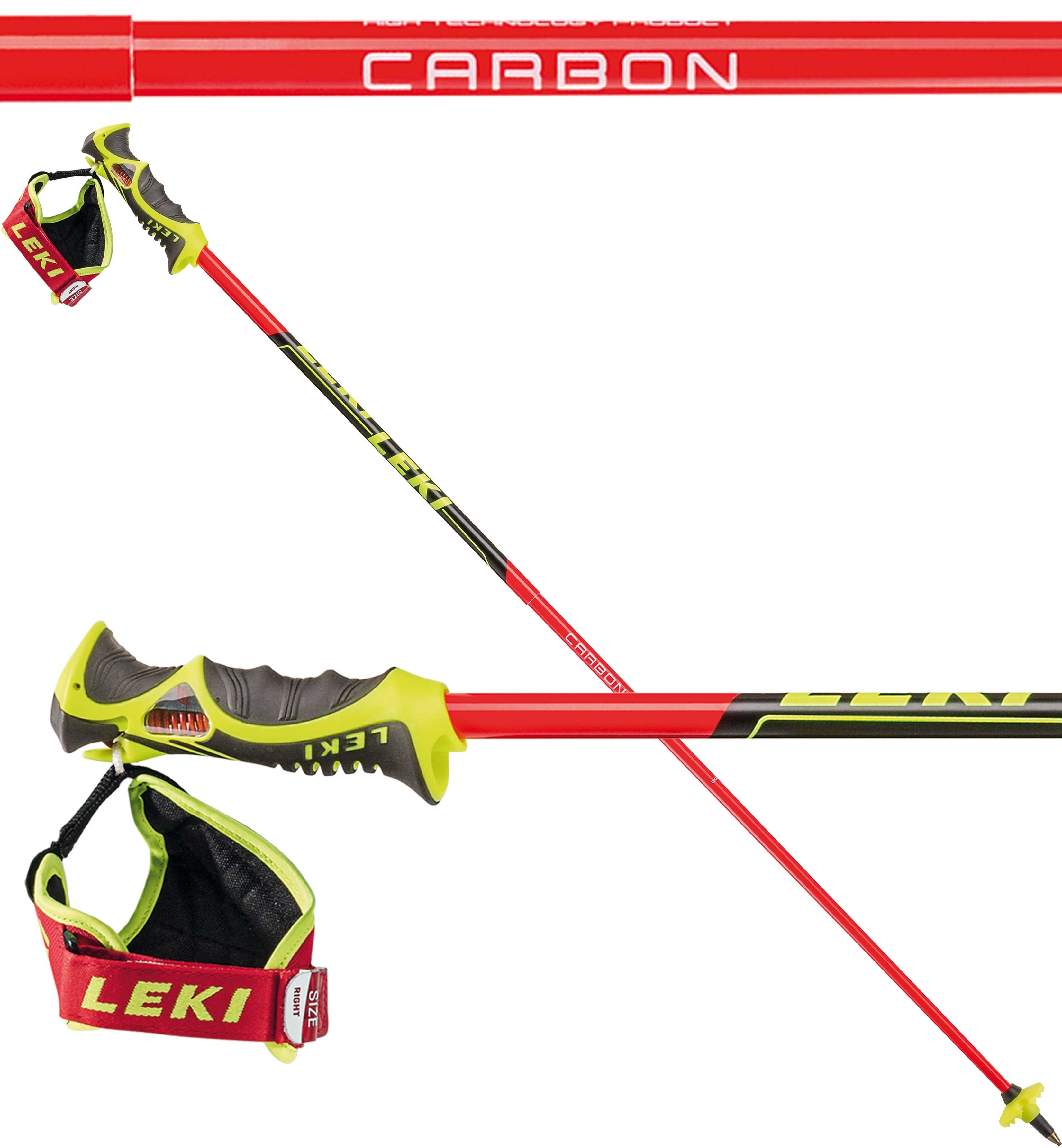 Leki Venom Carbon 3D SL Ski Pole – Race Place