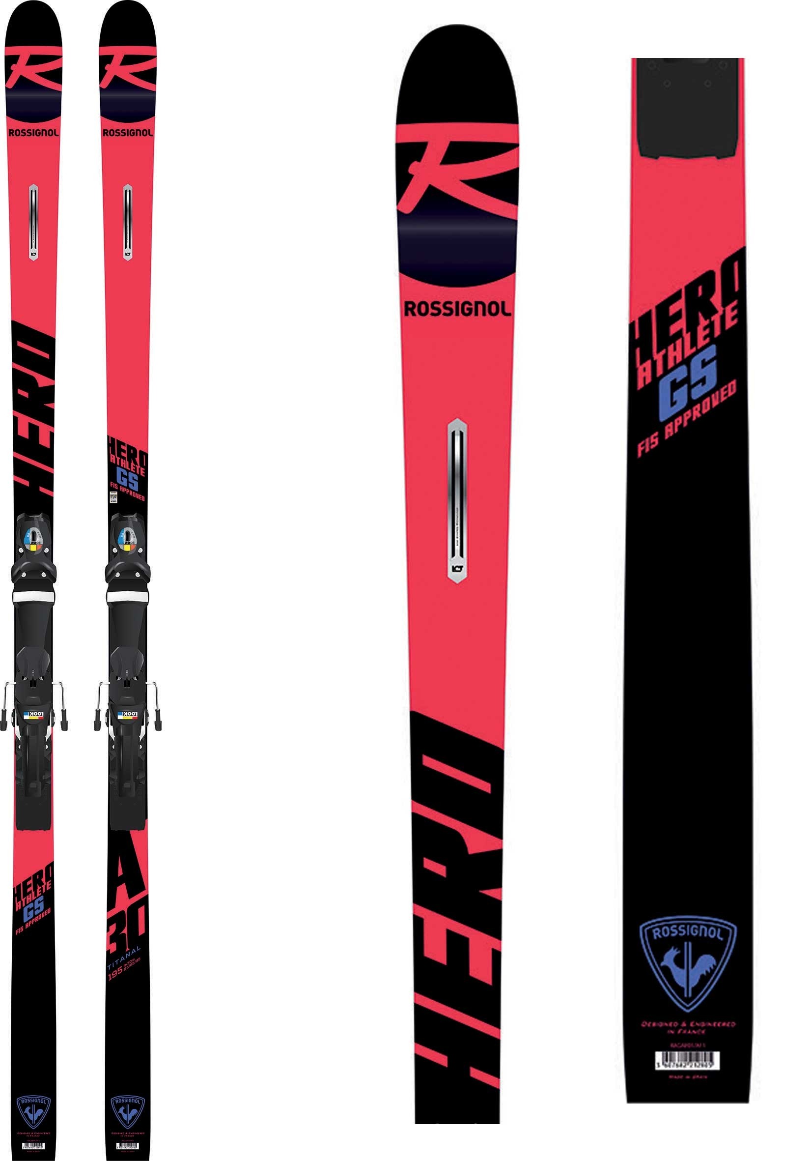 Rossignol skis Hero Athlete FIS GS (R22), 2019