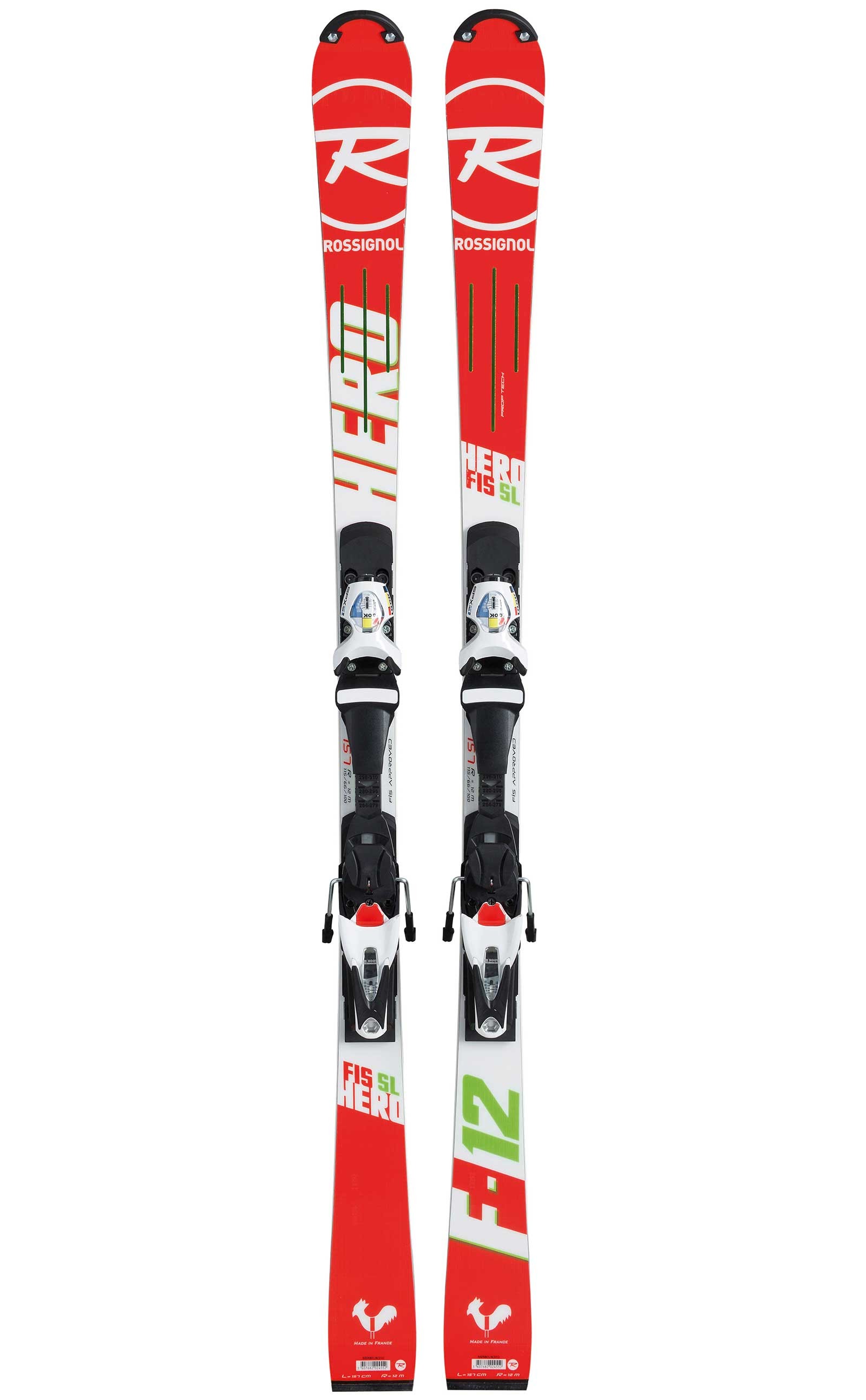 Rossignol skis Hero FIS SL (R21 WC), 165 cm, R13 m