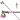 Leki WCR TBS SL 3D ski poles, pink, 2024