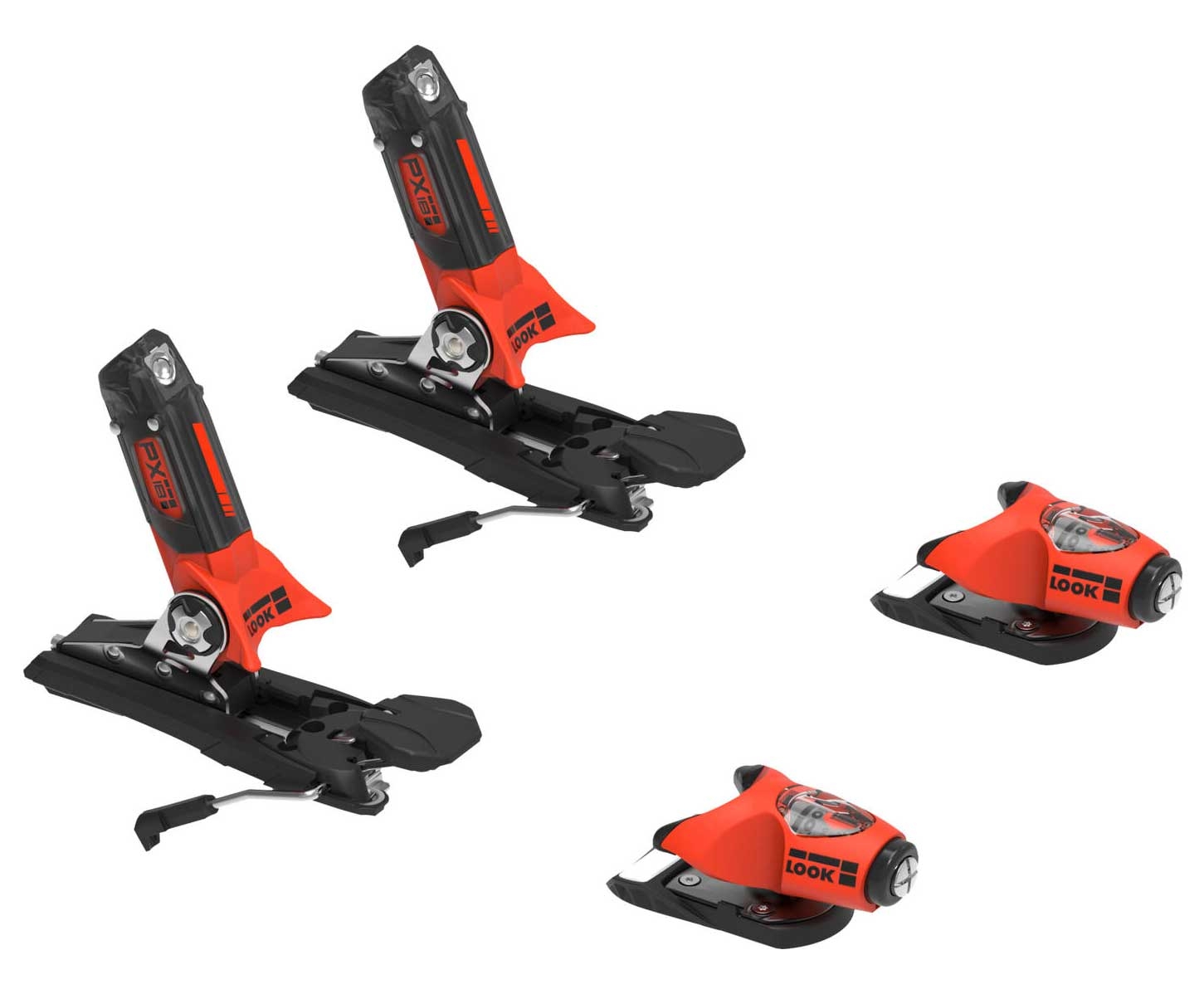 Look bindings PX 18 WC Rockerace HotRed