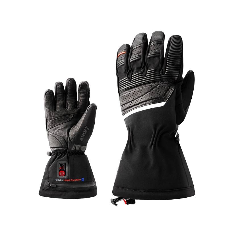 Lenz Heat Glove 7.0 Finger Cap for Unisex with rcB 1200 Batteries