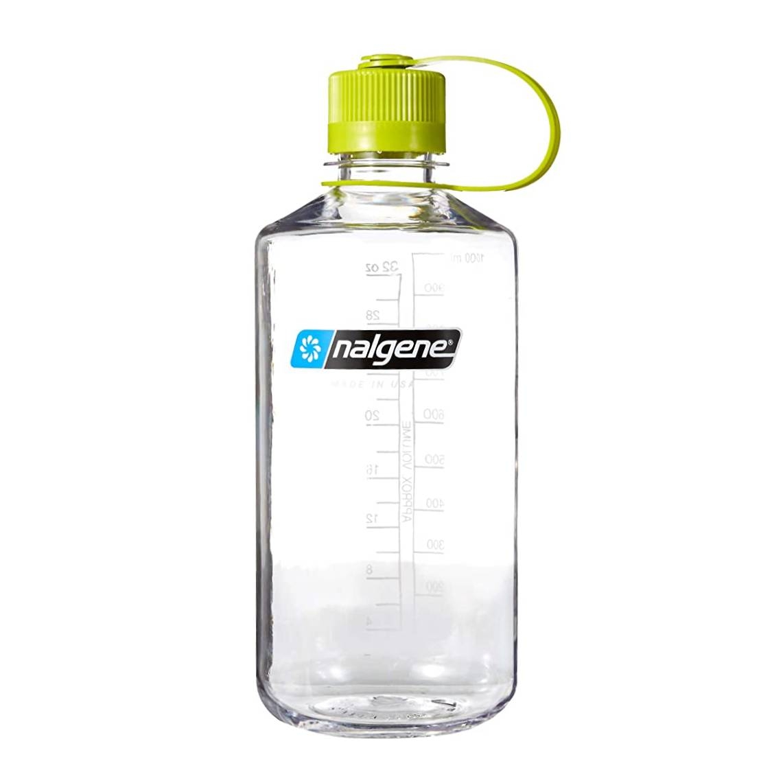 32 Oz Narrow Mouth Water Bottle With Straw Lid