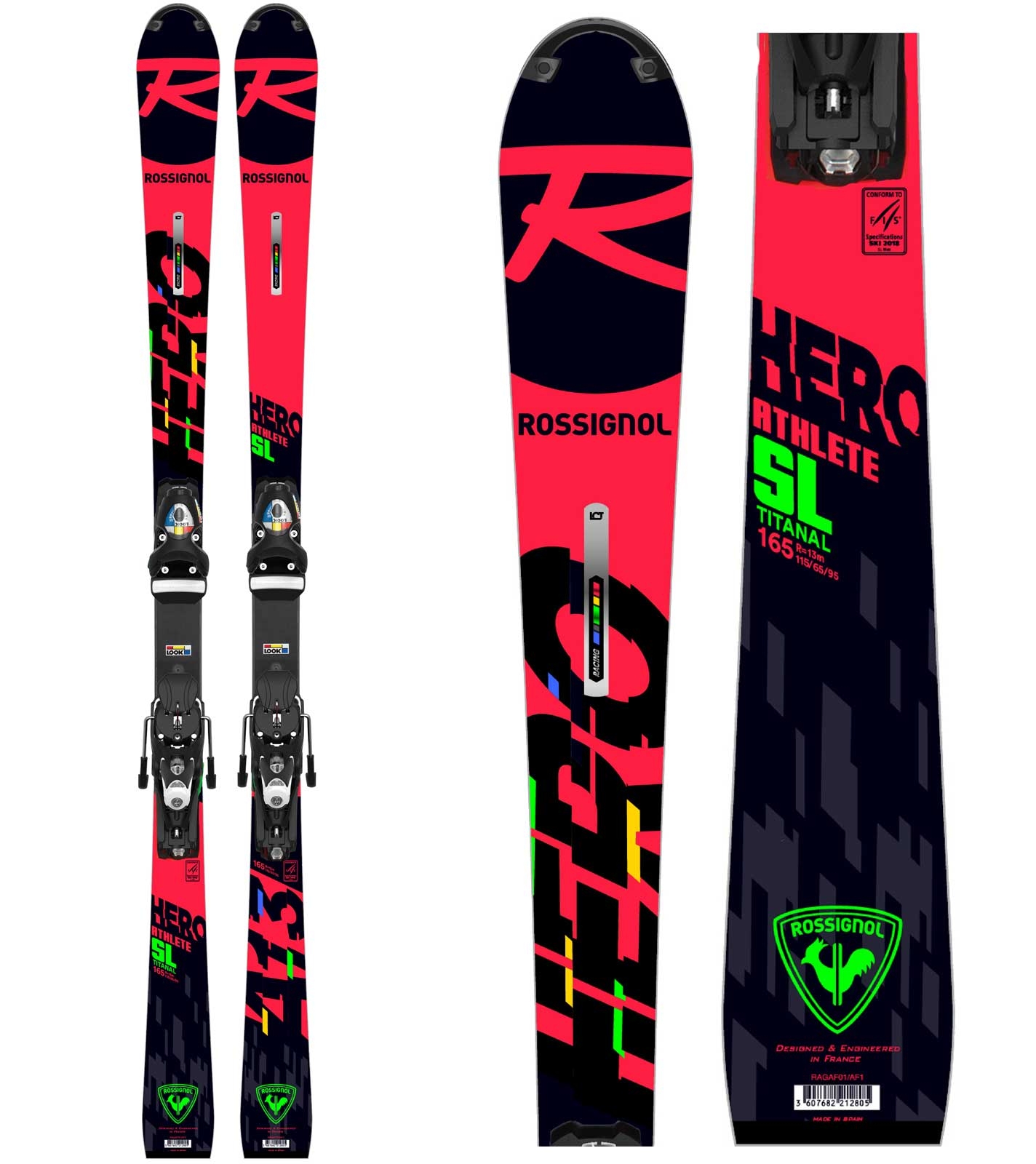 ロシニョール SL 165cm - スキー